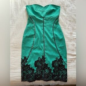 Hemant and Nandita strapless dress